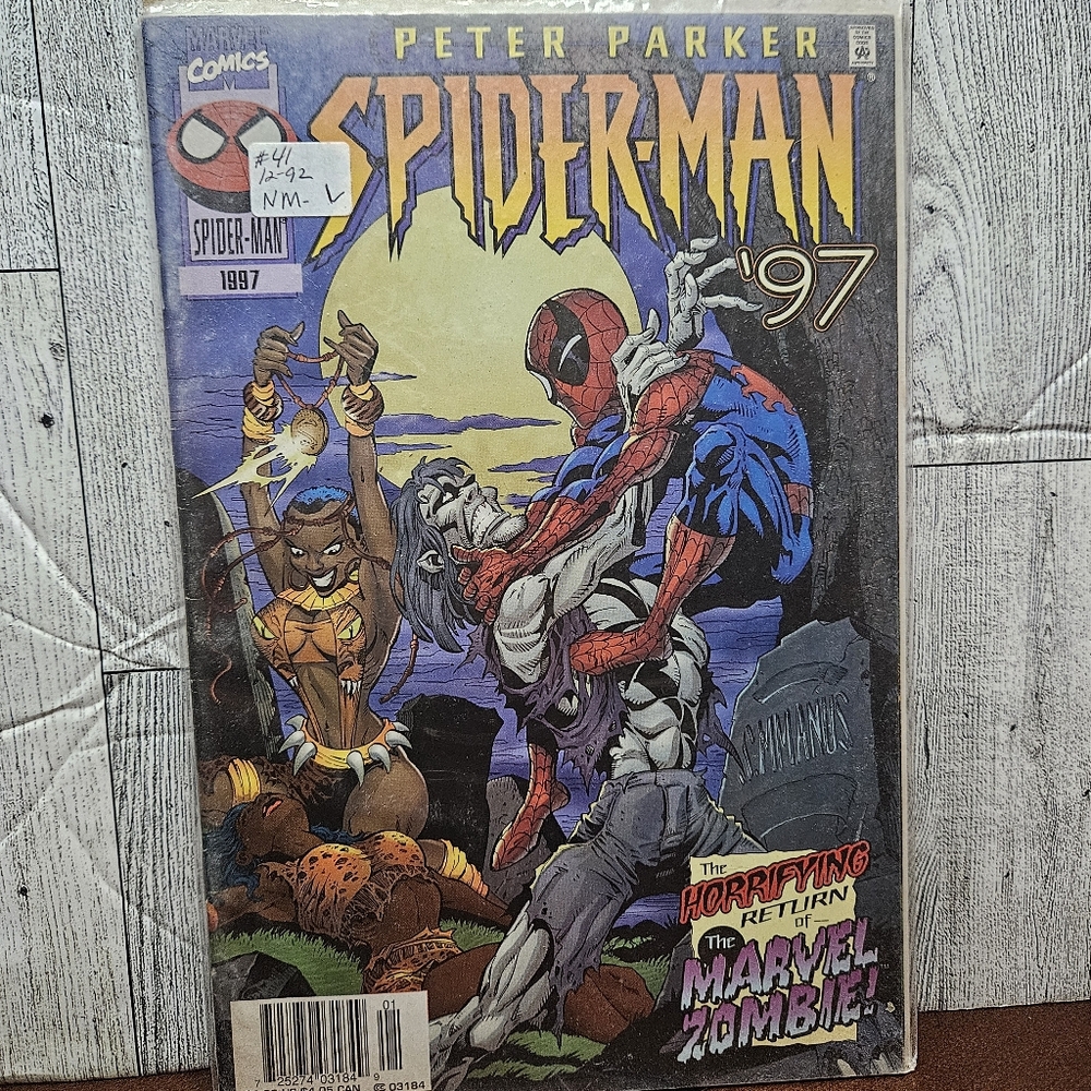 Spider-Man '97 The Horrifying Return of The Marvel Zombie! 1997 Marvel Comics